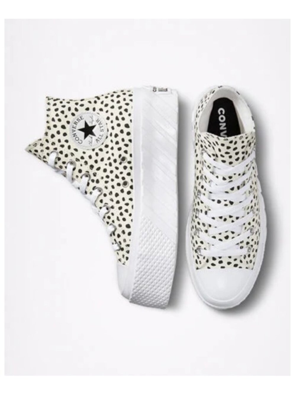 Chuck Taylor All Star Sz. 7 Welcome to the Wild Lift 2X Platform - Picture 2 of 16